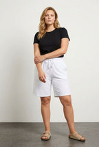 Plus Size Pocketed Drawstring Waist Loose Fit Jogger Shorts