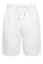 Plus Size Pocketed Drawstring Waist Loose Fit Jogger Shorts
