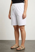 Plus Size Pocketed Drawstring Waist Loose Fit Jogger Shorts