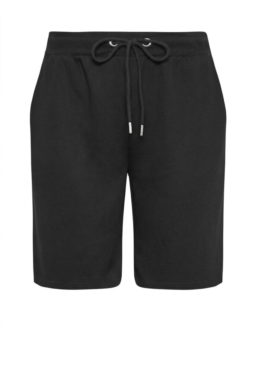 Plus Size Pocketed Drawstring Waist Loose Fit Jogger Shorts