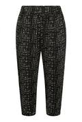 Plus Size Pocketed Jogger Pants with Elasticated Hem and Waist Detail
