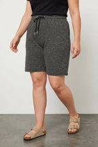 Plus Size Pocketed Drawstring Waist Relaxed Fit Shorts