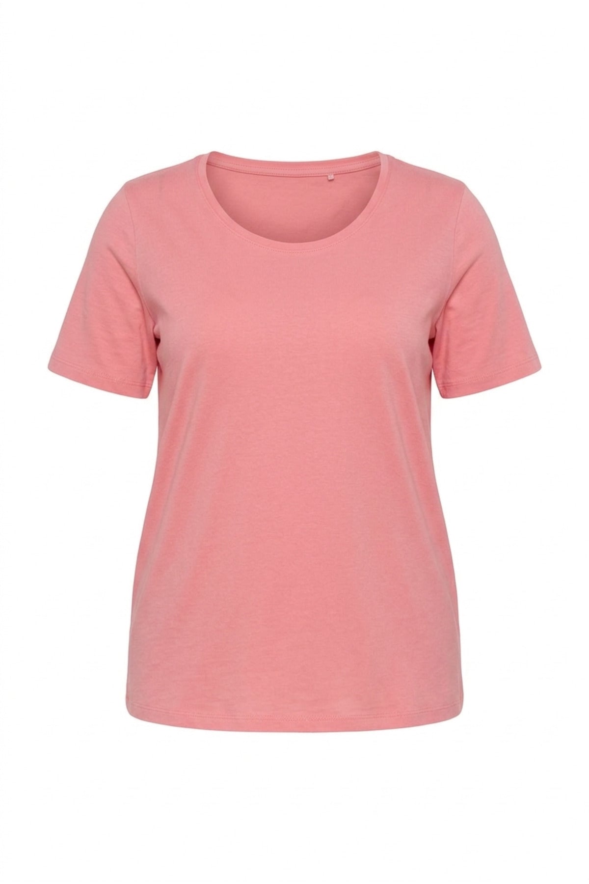 Wide Neck Basic T-shirt