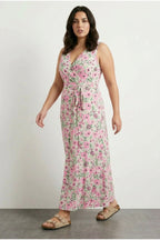 Floral Wrap Maxi Dress
