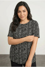 Dot Print Blouse