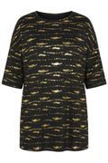 Textured Foil Blouse