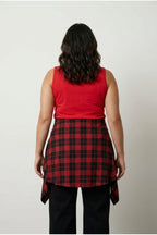 Plus Size Basic Sleeveless Tank Top
