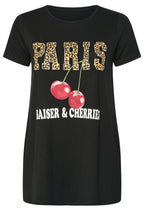 Plus Size Crew Neck Short Sleeve Printed T-shirt