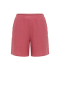 Plus Size Elastic Waist Pocketed Shorts