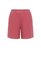 Plus Size Elastic Waist Pocketed Shorts