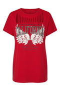 Crew Neck Printed T-shirt
