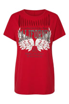 Crew Neck Printed T-shirt