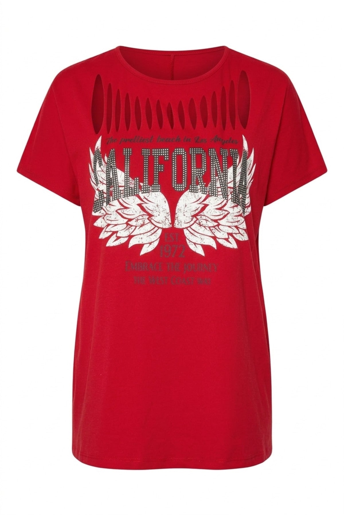 Crew Neck Printed T-shirt