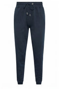 Plus Size Jogger Sweatpants with Elastic Waist and Cuffs, Tapered Leg, and Pockets