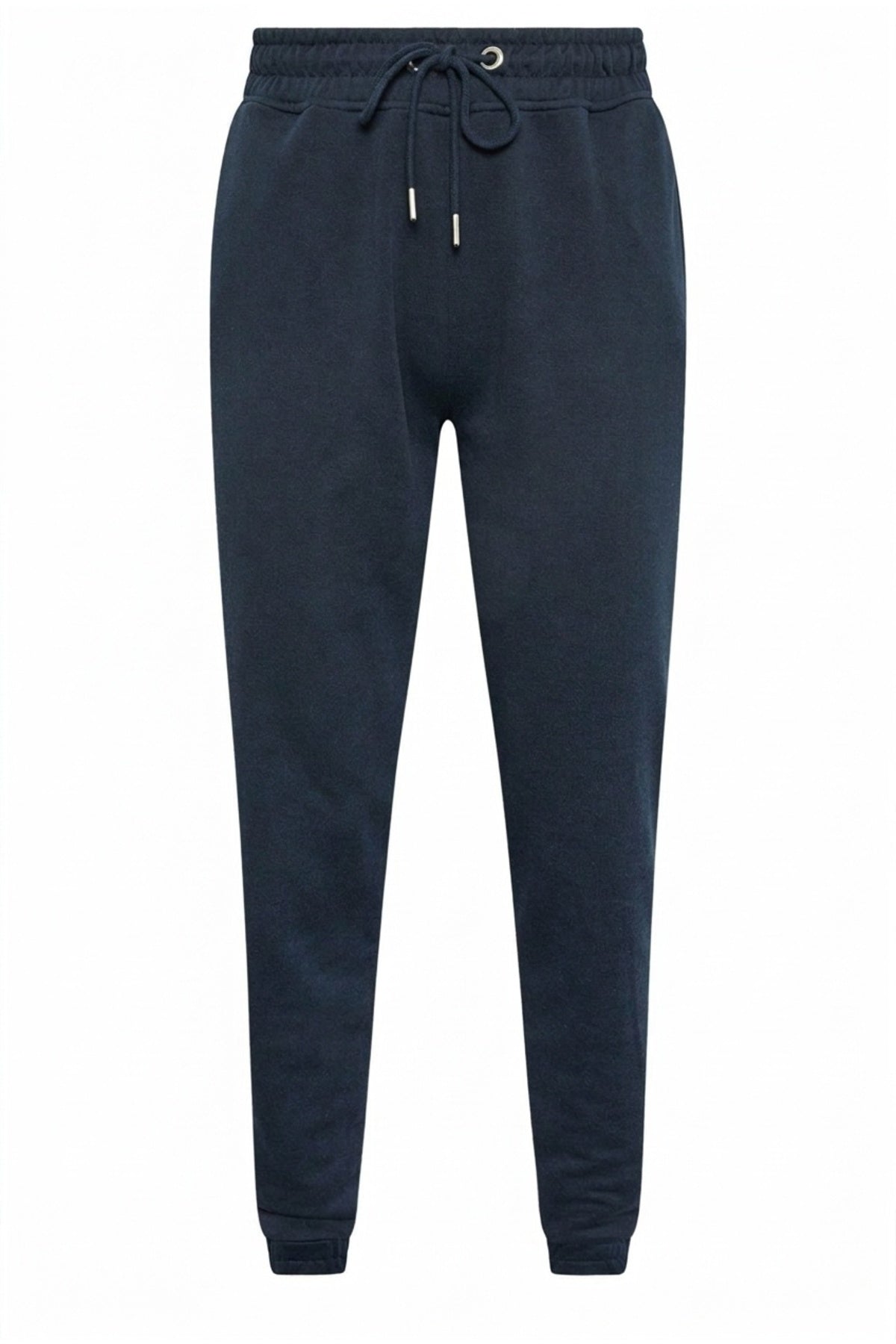 Plus Size Jogger Sweatpants with Elastic Waist and Cuffs, Tapered Leg, and Pockets