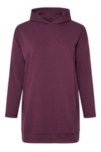 Plus Size Hooded Long Sleeve Sweatshirt