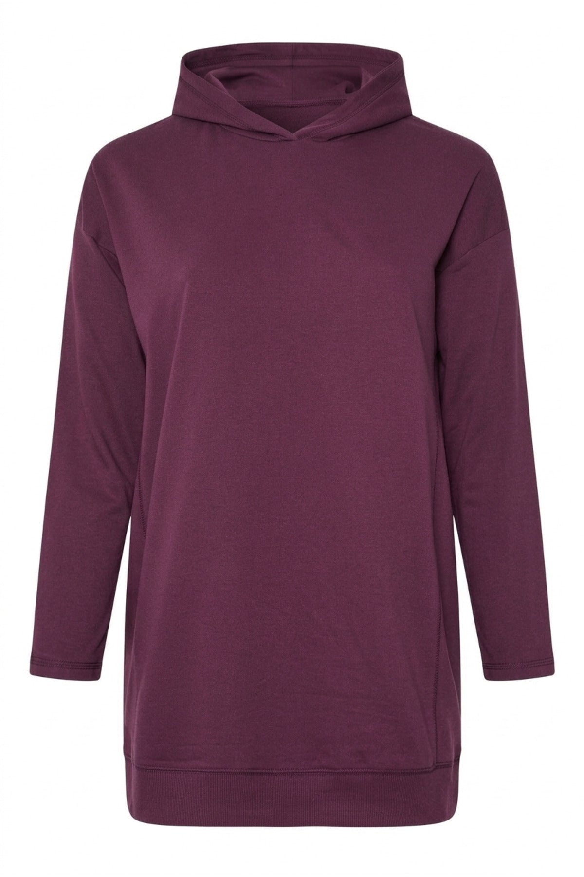 Plus Size Hooded Long Sleeve Sweatshirt