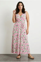 Floral Wrap Maxi Dress