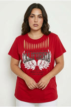 Crew Neck Printed T-shirt