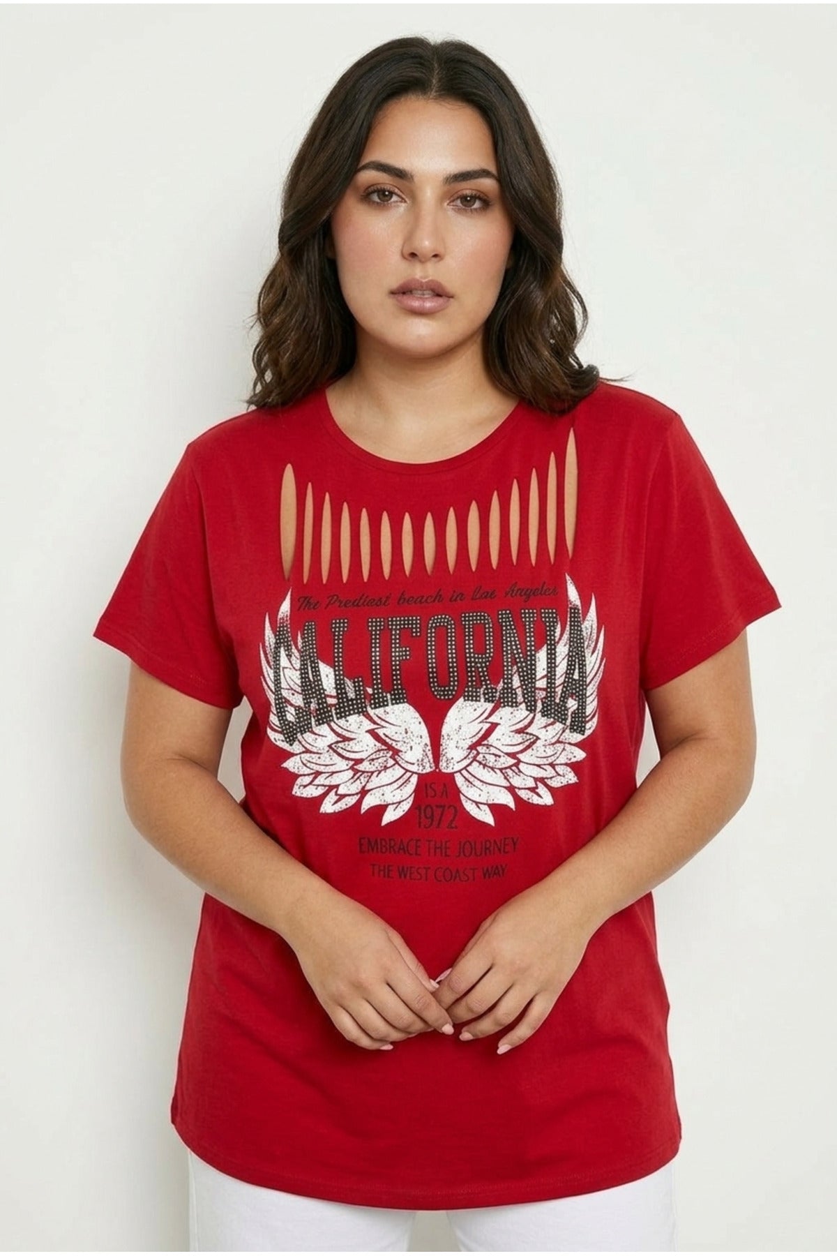 Crew Neck Printed T-shirt