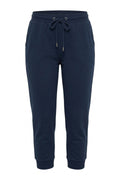 Plus Size Elasticated Waist and Cuffs Tapered Leg Jogger Pants