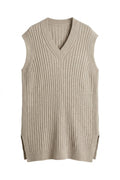 Plus Size V-Neck Short Sleeve Knit Sweater