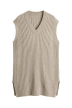 Plus Size V-Neck Short Sleeve Knit Sweater