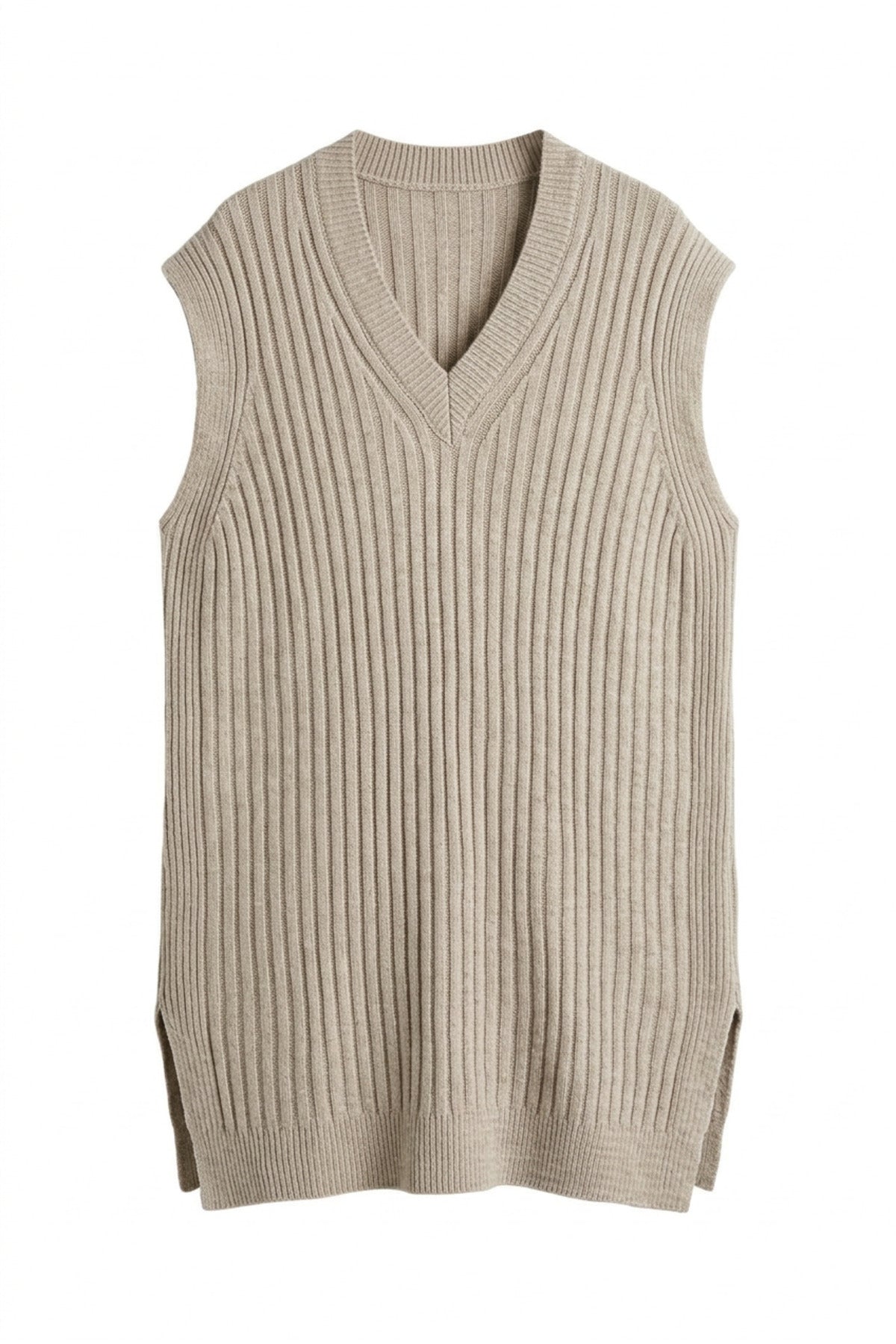 Plus Size V-Neck Short Sleeve Knit Sweater