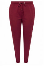 Plus Size Elasticated Waist and Cuffs Tapered Leg Pocketed Jogger Sweatpants