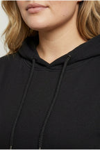 Plus Size Hooded Pocketed Sweatshirt with Zipper Detail