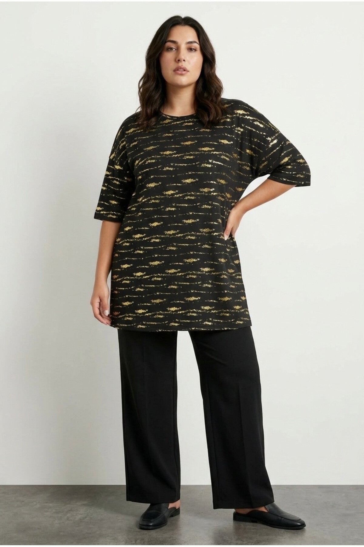 Textured Foil Blouse