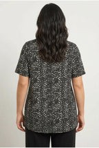 Dot Print Blouse