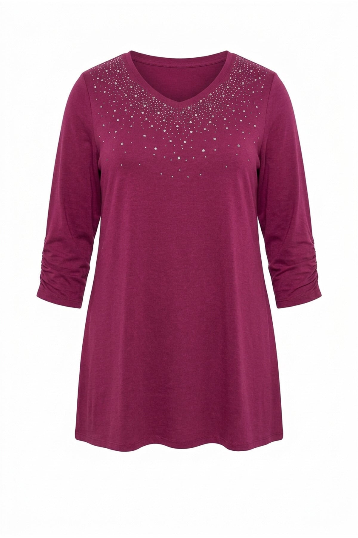 Flowy Blouse with Stud Details
