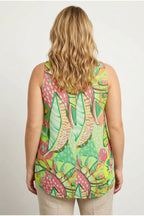 Plus Size V-Neck Short Sleeve Floral Print Blouse