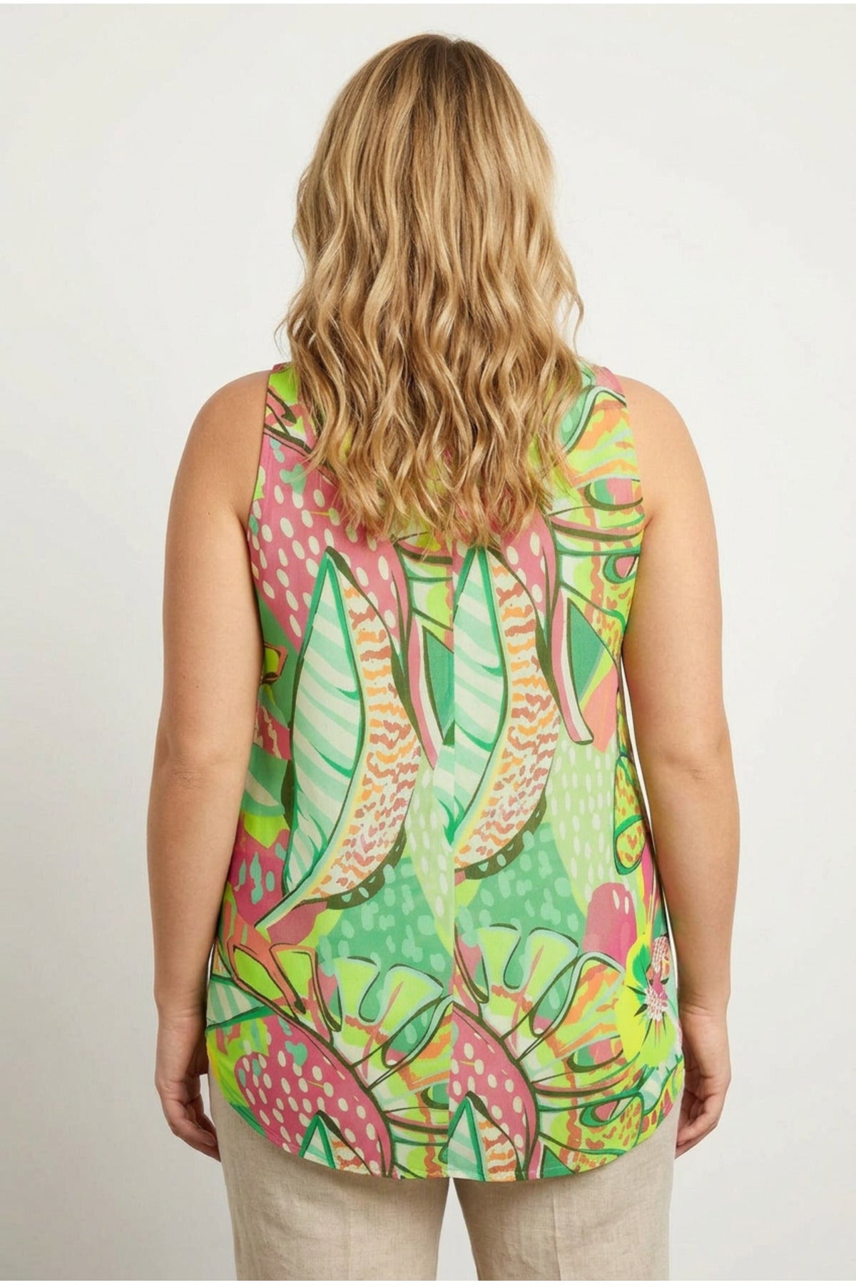 Plus Size V-Neck Short Sleeve Floral Print Blouse
