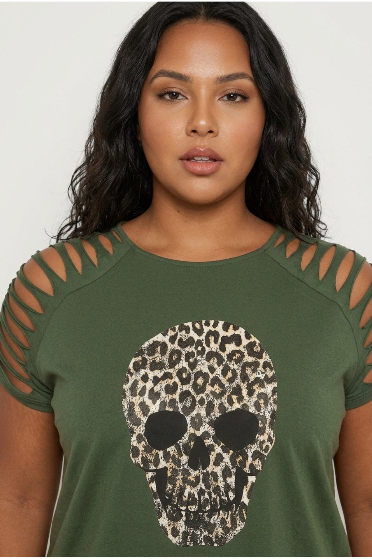 Skull Print T-shirt