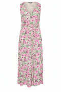 Floral Wrap Maxi Dress