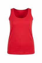 Plus Size Basic Sleeveless Tank Top