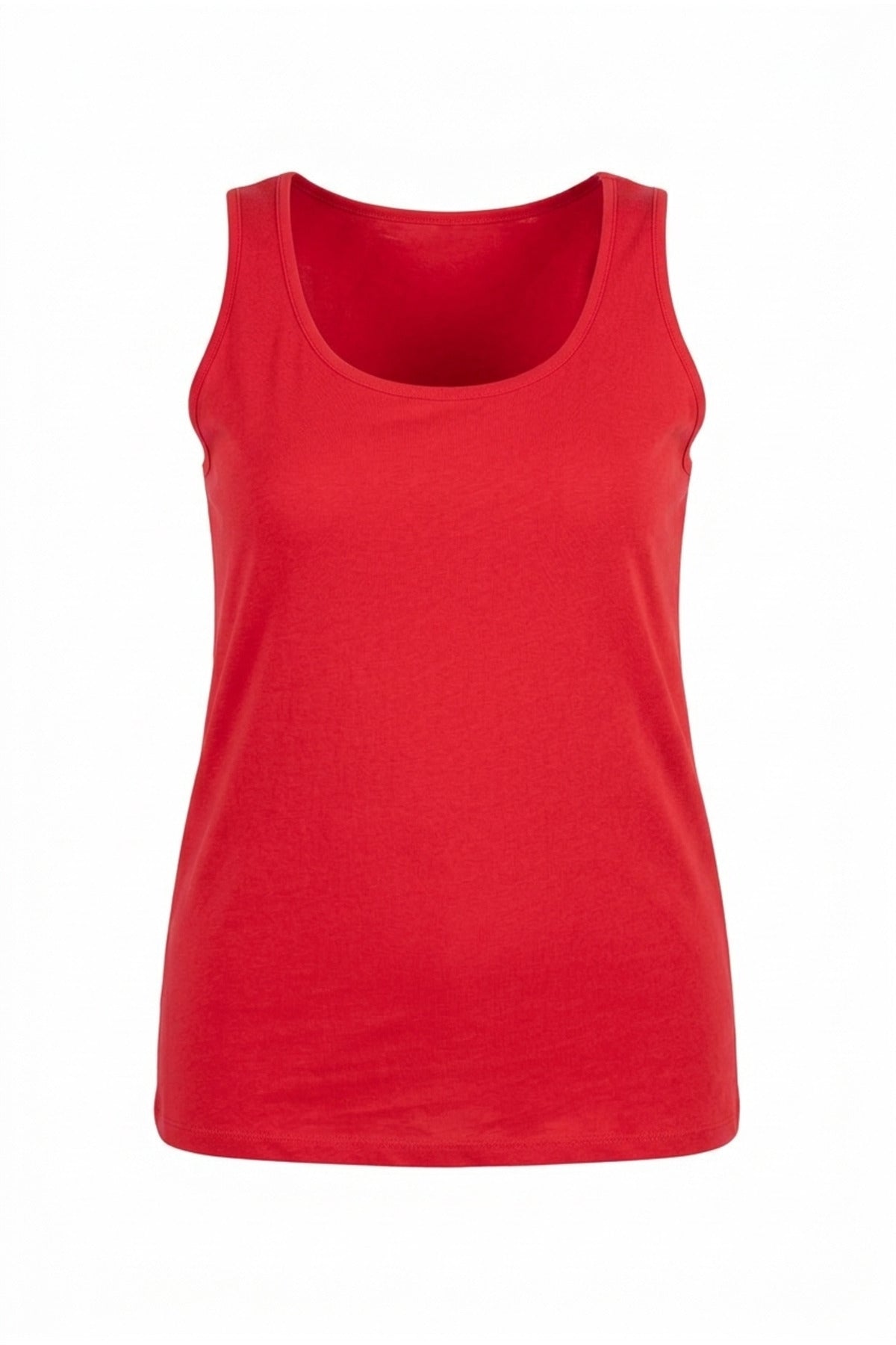 Plus Size Basic Sleeveless Tank Top
