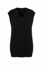 Plus Size V-Neck Short Sleeve Knit Sweater