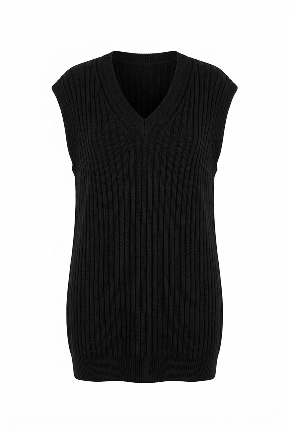 Plus Size V-Neck Short Sleeve Knit Sweater