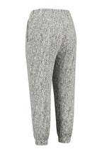 Plus Size Loose Trousers with Elasticated Waist and Cuffs, and Pockets