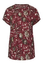 Plus Size Short Sleeve Crew Neck Printed T-shirt