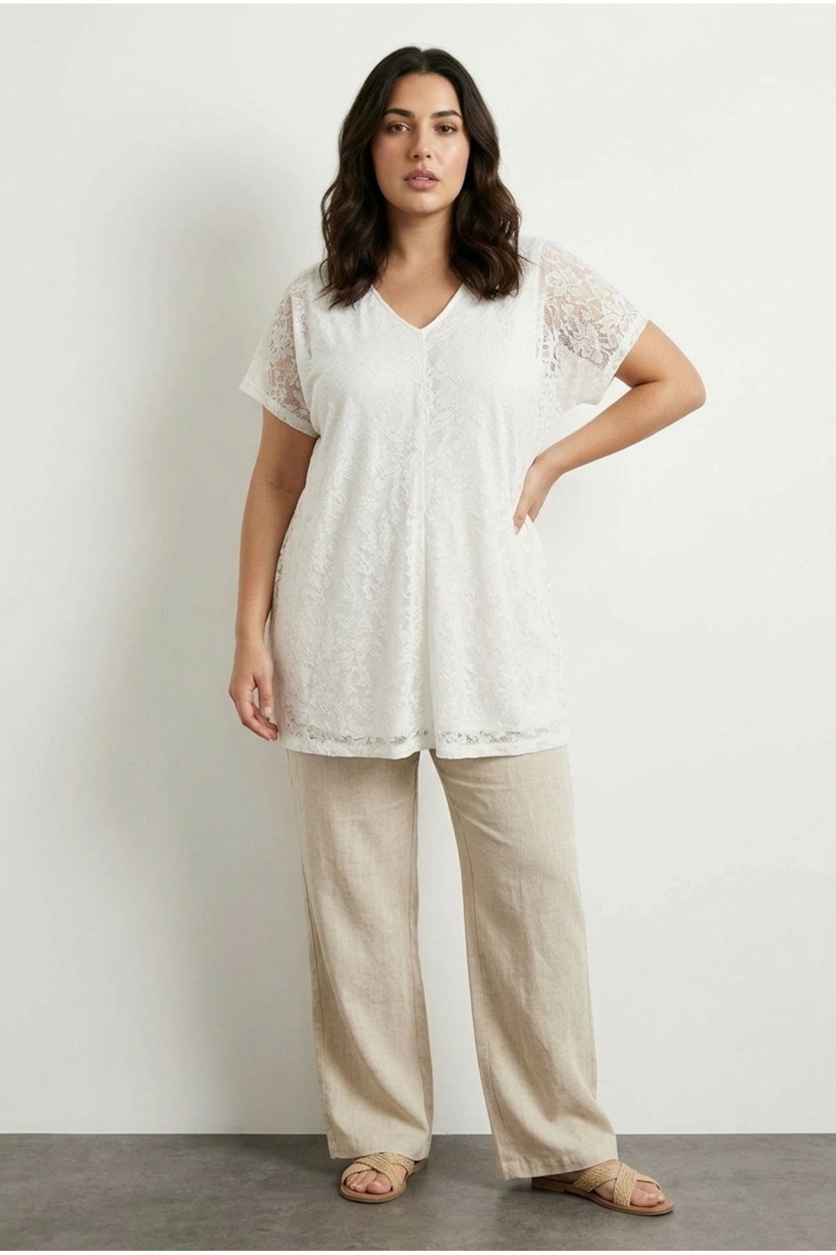 Lace Detail Blouse