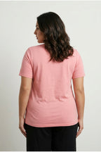 Wide Neck Basic T-shirt